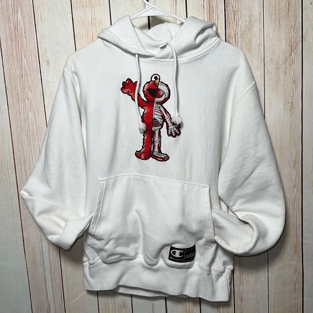 Champion Elmo Hoodie - sz Small